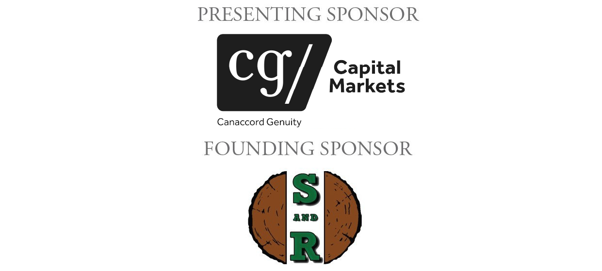 Canaccord and S&R Sawmills logos