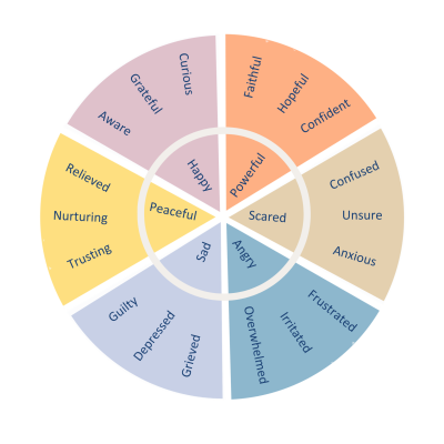 Feeling wheel