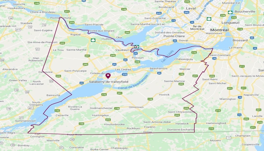 Suroît territory / territoire du Suroît